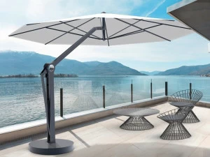 Ombrellificio Poggesi Круглый стальной зонт с боковой стойкой