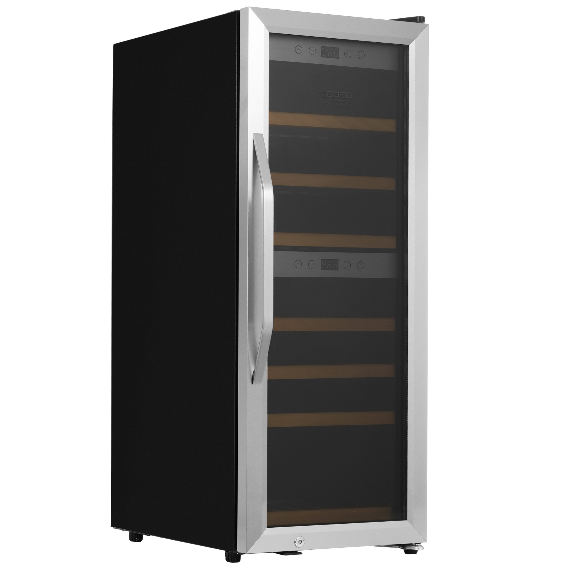 9006984 Винный шкаф CASO WineGourmet 38 серебристый STDN-0116233