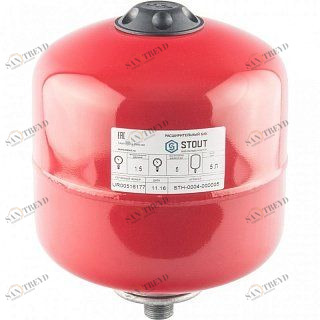 Расширительный бак на 5 л. для отопления STOUT STH0004000005