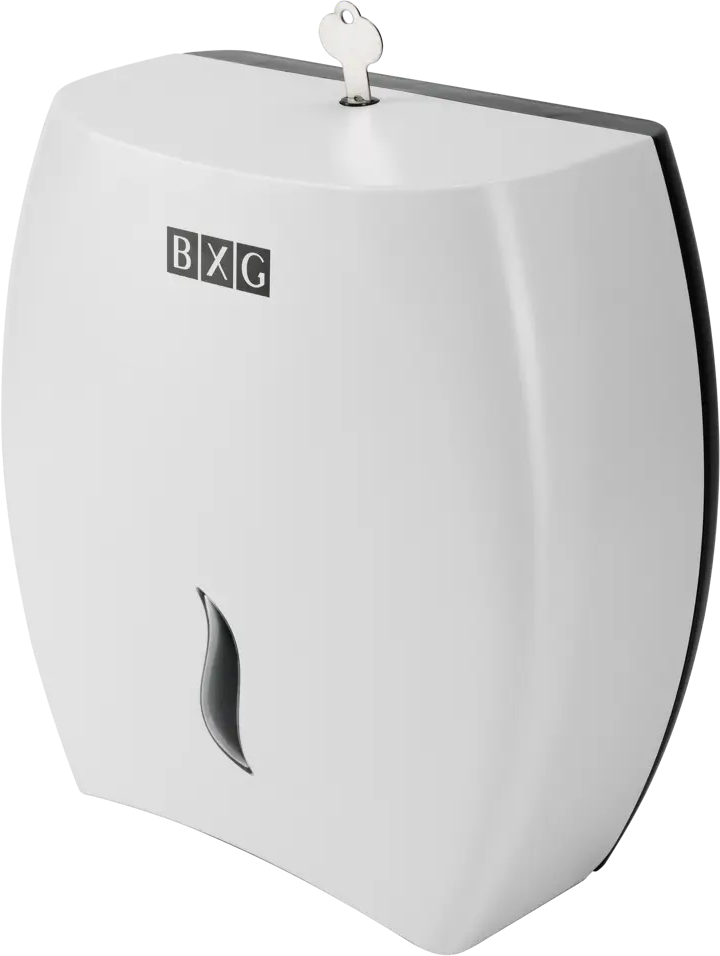 89359817 Диспенсер для туалетной бумаги BXG PD-8002 пластик цвет белый STLM-1002689