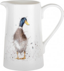 10581611 Royal Worcester Кувшин Royal Worcester "Забавная фауна","Утка" 600мл Фарфор костяной