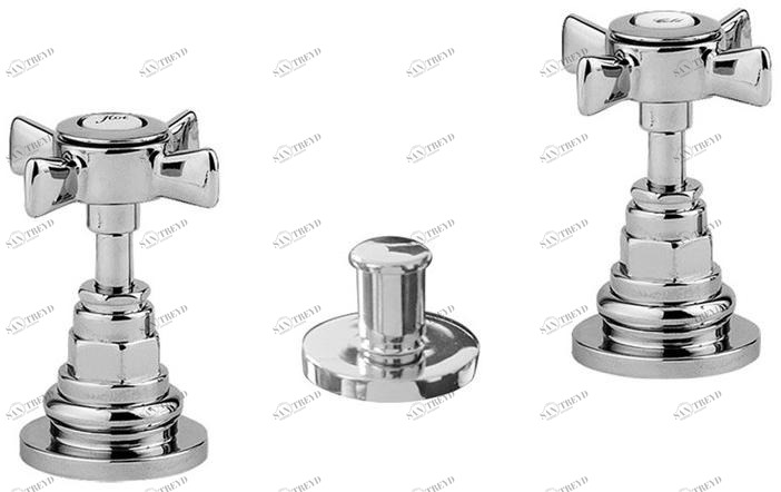 Rubinetteria Giulini Смеситель для биде с 3 отверстиями G5 F7913a