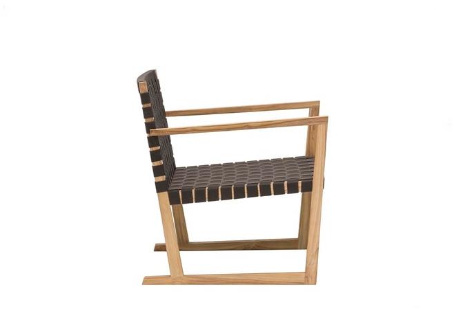 Andreu World Садовое кресло из тика Serena teak Bu1193 - Вид №2