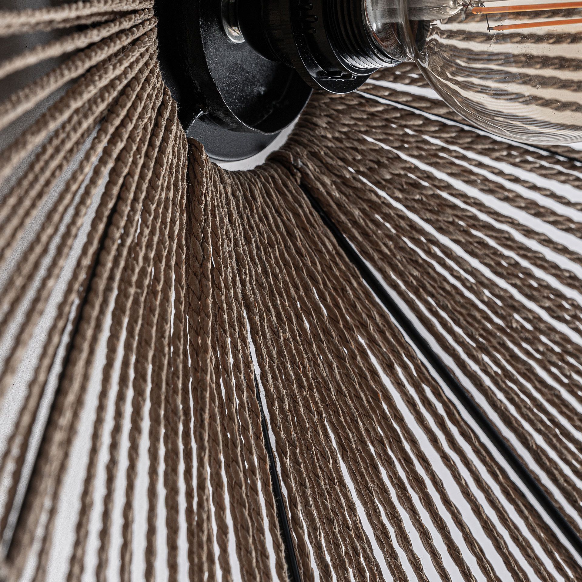 Потолочный светильник из рафии Vical Home жаккард ARCH-00024480 - Вид №2