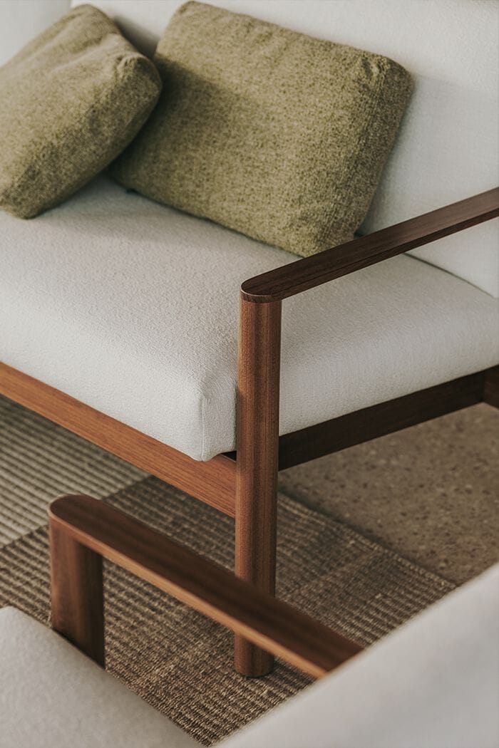 3-местный тканевый садовый диван Lapalma 10,30 OUTDOOR ARCH-00073942 - Вид №4