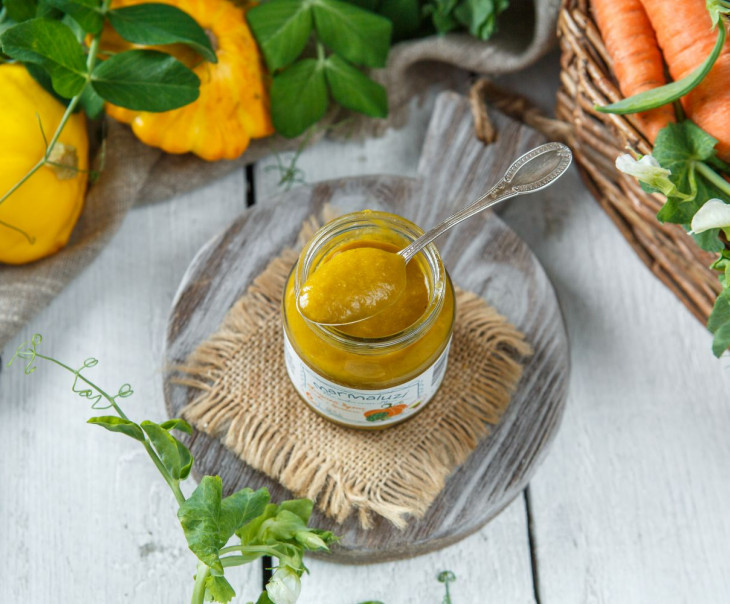 5174 Пюре "Овощной дуэт" (тыква с брокколи) с 6-ти месяцев Вкусляндия  - Вид №2