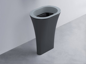 AMLA65-BR+AMPILO-N+AMCOLO-BA Раковина Amedeo Ovale отдельностоящая cielo Enjoy + Amedeo