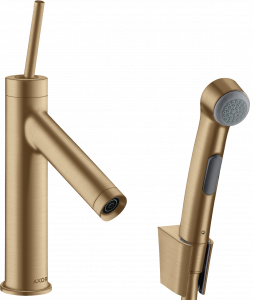 10300140 Смеситель для раковины 90, однорычажный, с ручным душем-биде и душевым шлангом 1,60 м AXOR STARCK