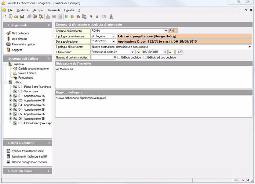 GEO NETWORK Энергосертификат (Закон 10 91, Законодательный указ 311 06) Edilizia sun-id-1443045 - Вид №1
