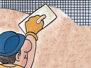 Azichem Сетка из стекловолокна, устойчивая к щелочам, для усиленного разглаживания Admix