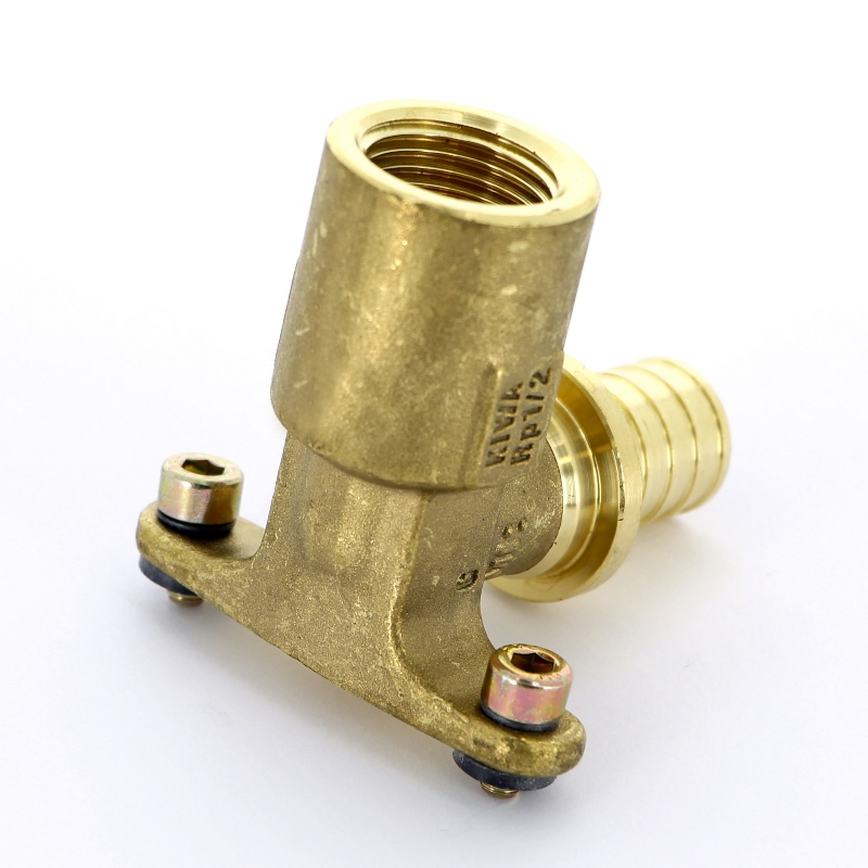 Водорозетка надвижная В удлиненная латунная REHAU 20х1/2" с креплением 138451 - Вид №1