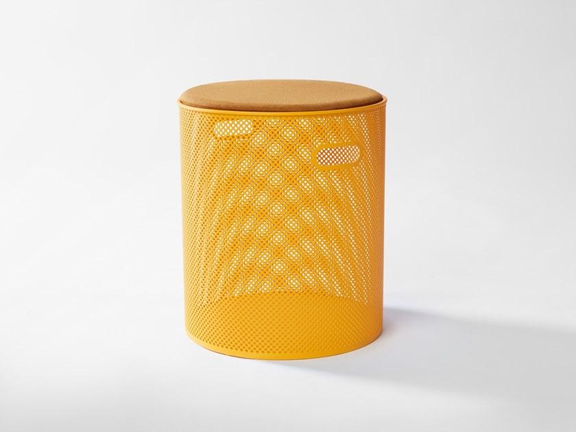 HIRO Табурет / журнальный столик из стального микроперфорированного листа sun-id-1408593 - Вид №3