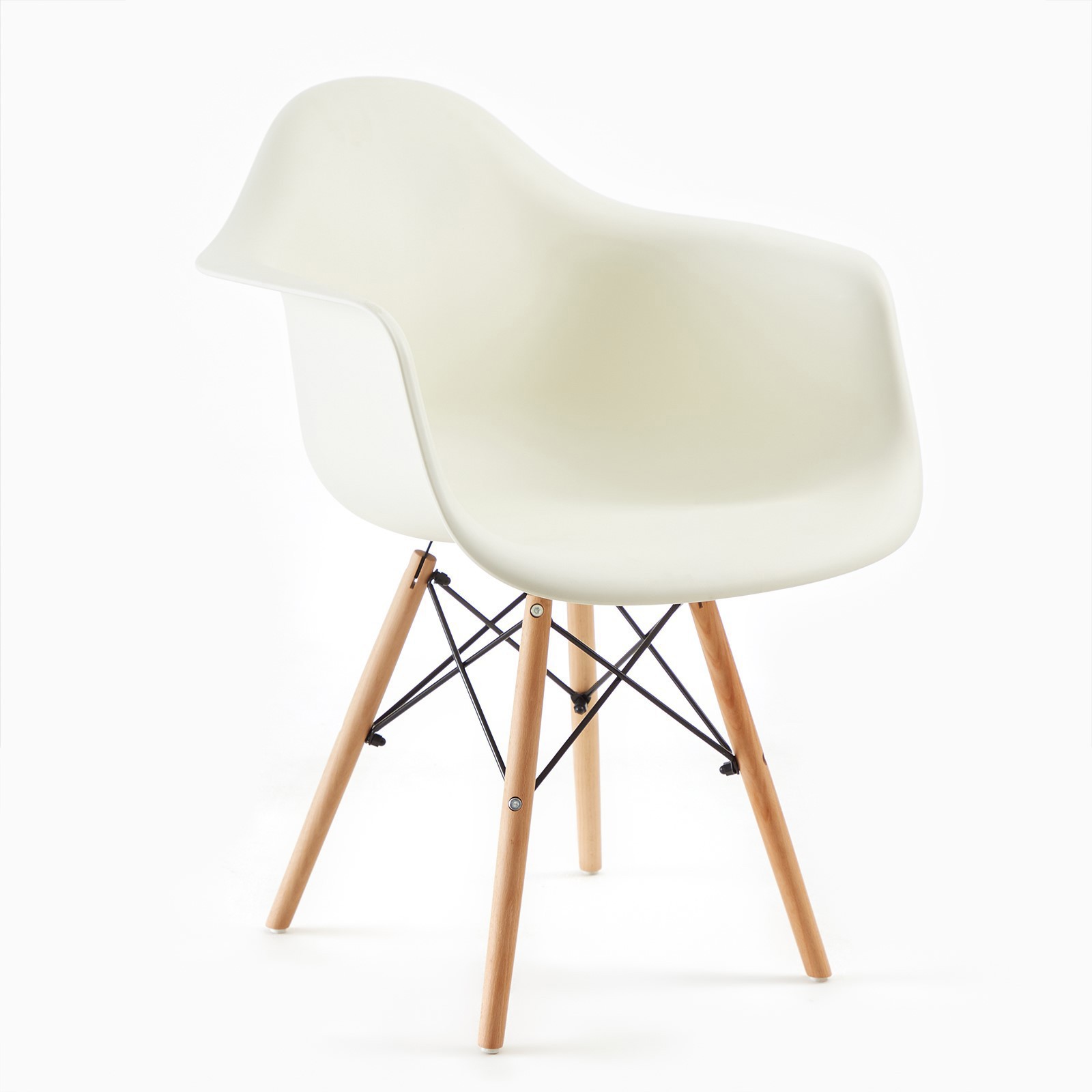 91078459 Кухонный стул 83х42х46 см abs-пластик цвет белый Стул "Eames" STLM-0472629 LANGFANG SHUKE E-COMMERCE CO., LTD