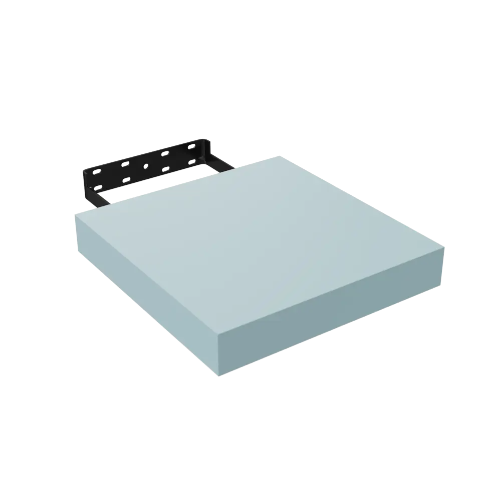 Полка настенная Spaceo Aqua 23x23.5 см МДФ цвет синий STLM-2008545 - Вид №3