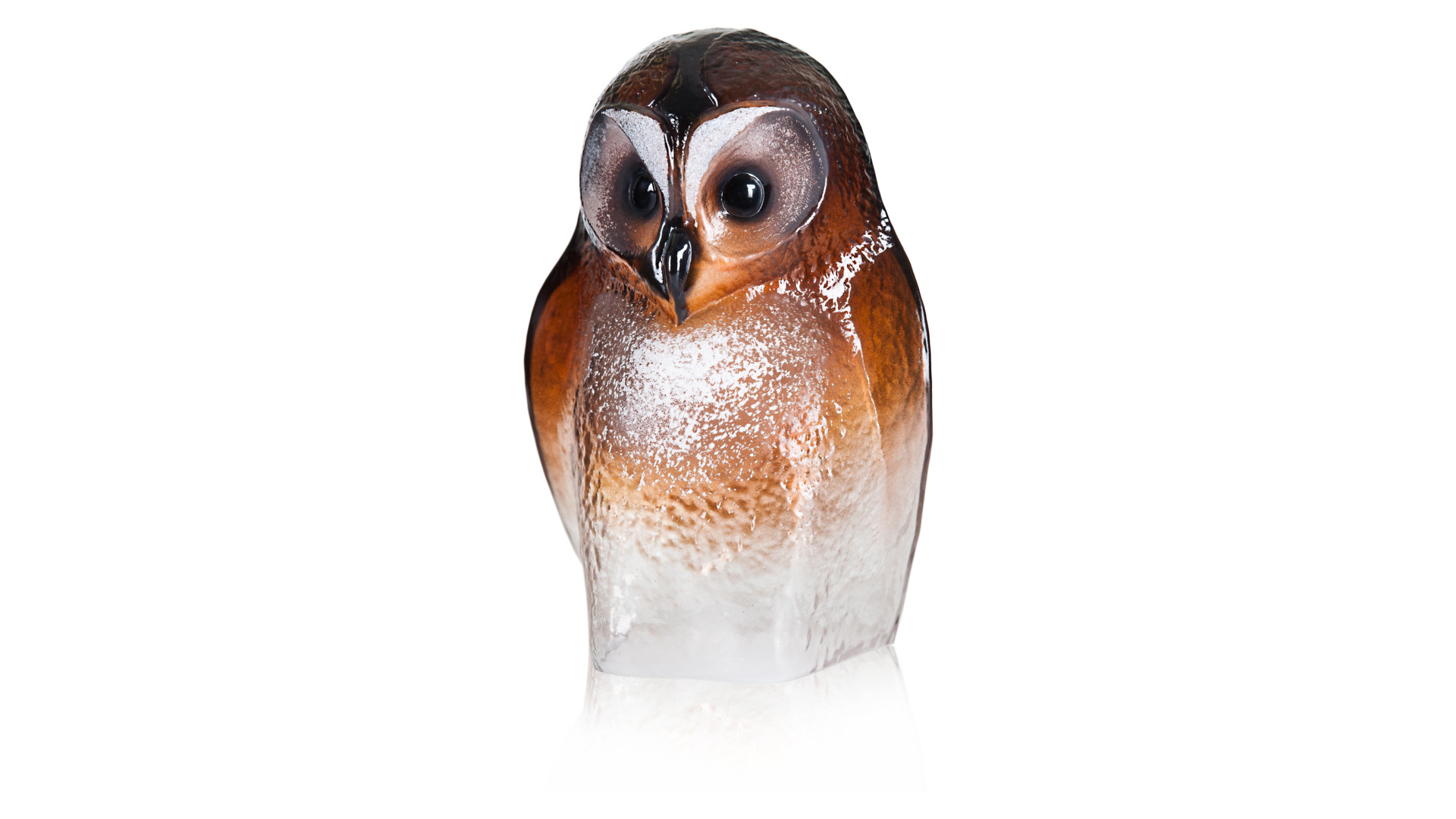 10663730 MALERAS Скульптура MALERAS "Сова" (большая), коричневый, 16х240см  - Вид №1