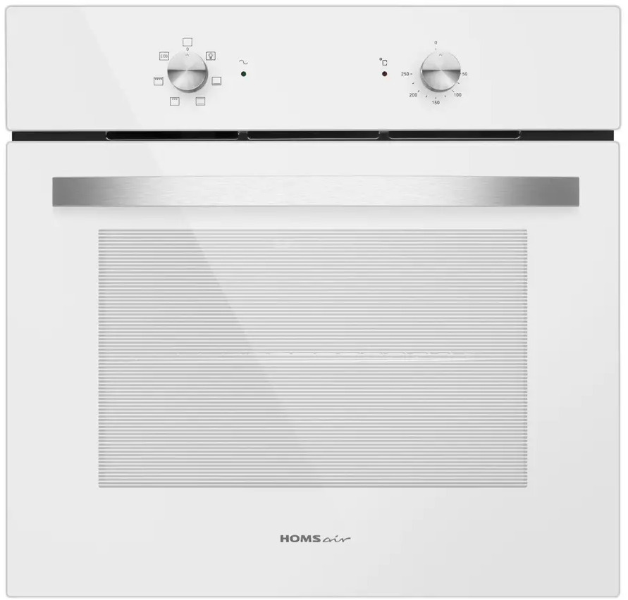 90560413 Электрический духовой шкаф Homsair Oes660wh01 59.5x59x54.5 см цвет белый STLM-0282747