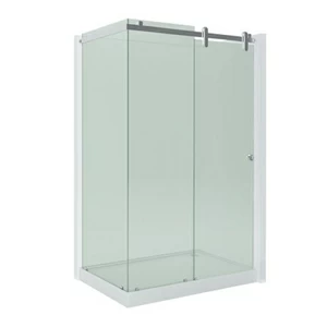 Душевой уголок Aquanet Gamma 150x80-12 R, прозрачное стекло