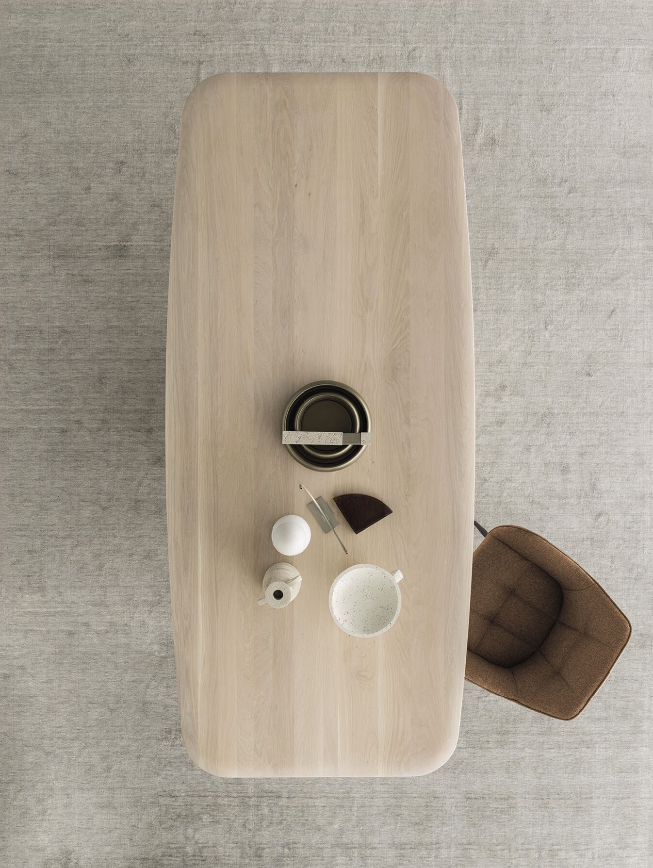 Прямоугольная столешница из дуба Devina Nais Free ARCH-00008806 - Вид №1