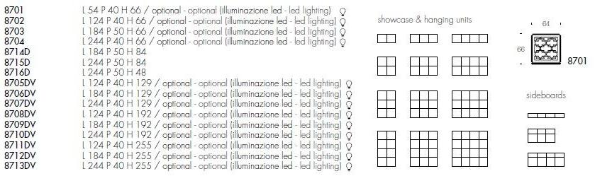 Tonin Casa Комод из дерева и стекла Marrakesh sun-id-1491329 - Вид №3