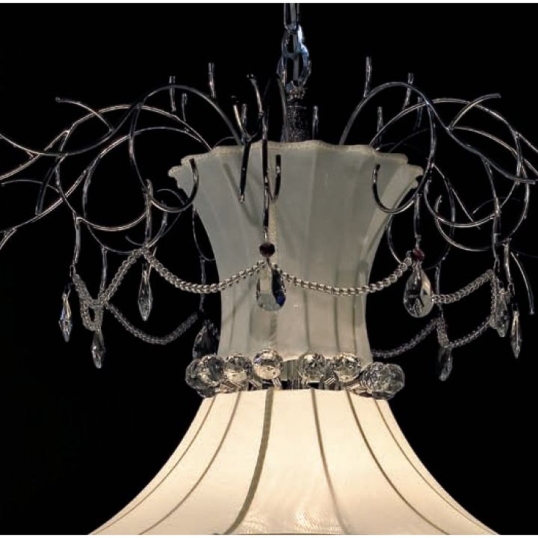 Lamp International 8102F белая silknew люстра подвесная 90261 - Вид №2