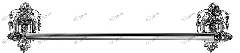 Полотенцедержатель, 50 см ART&MAX IMPERO AM-1227-Cr