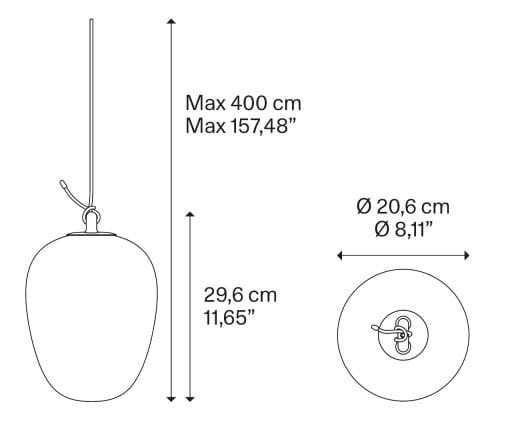 Выдувное стекло светодиодный подвесной светильник Lodes OBLÒ ARCH-00153261 - Вид №11