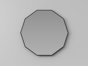 Настенное алюминиевое зеркало