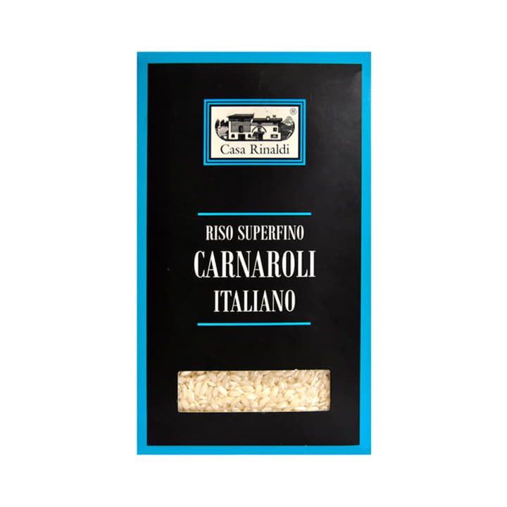 Рис Карнароли среднезёрный обрушенный не пропаренный Casa Rinaldi 500 г Santreyd 12199