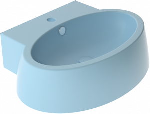 DULAV6523 Подвесная раковина настенная GSG CERAMIC