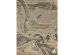 Прямоугольный ковер из шелка и шерсти