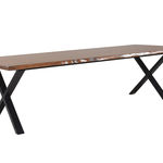 Сделанный на заказ стол Wany Edge с металлическим основанием ijlbrown sun-id-3251818 - Вид №3