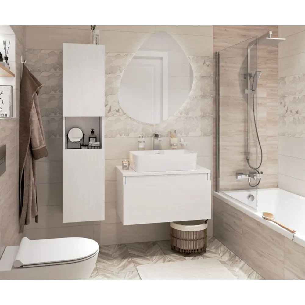 SENSEA Remix — акриловая ванна 170×75 см для пристенного монтажа 82279913 STLM-0023939 - Вид №8