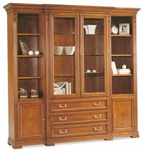 SELVA Комод вишневый с распашными дверцами Villa borghese 7385