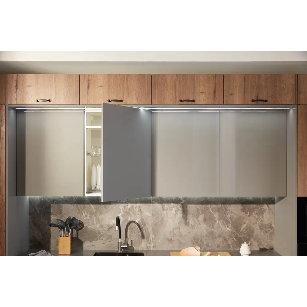 Фальшпанель для кухонного шкафа Рошаль 58x214 см KONSENSA ЛДСП цвет коричневый STLM-2037087 - Вид №8