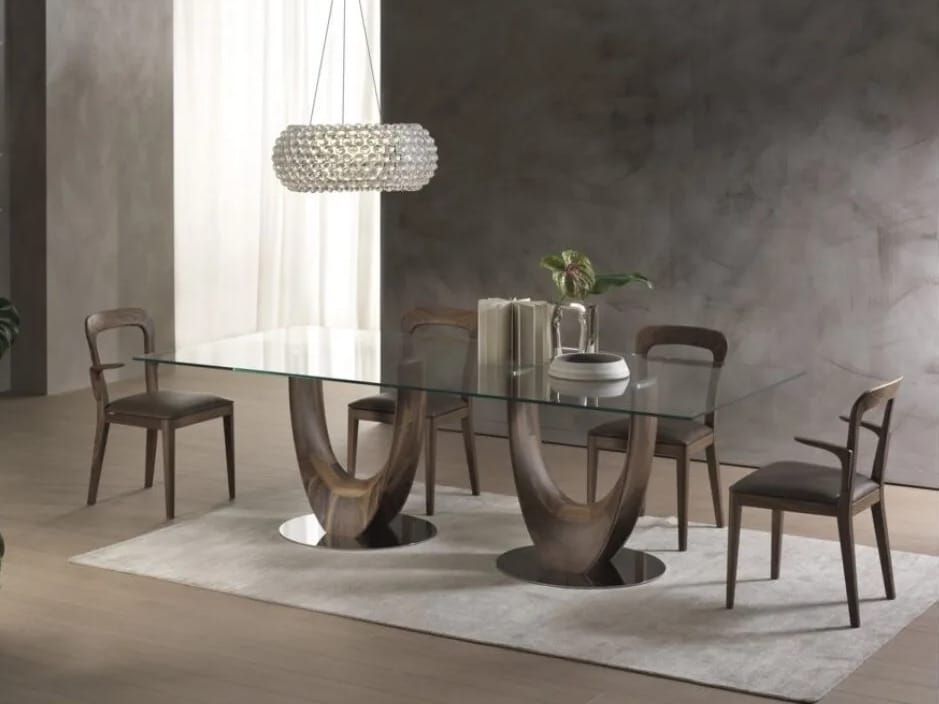 Стул из массива дерева с подлокотниками Pacini & Cappellini Gaya ARCH-00005981 - Вид №2