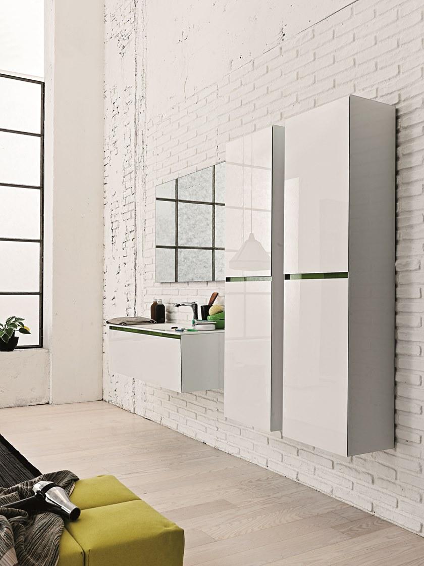 ARTELINEA Модульная тумба под умывальник из хрусталя с ящиками Domino sun-id-1357907 - Вид №2