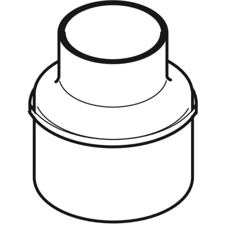 310.072.14.1 Переход концентрический Geberit Silent-db20 Geberit  - Вид №1