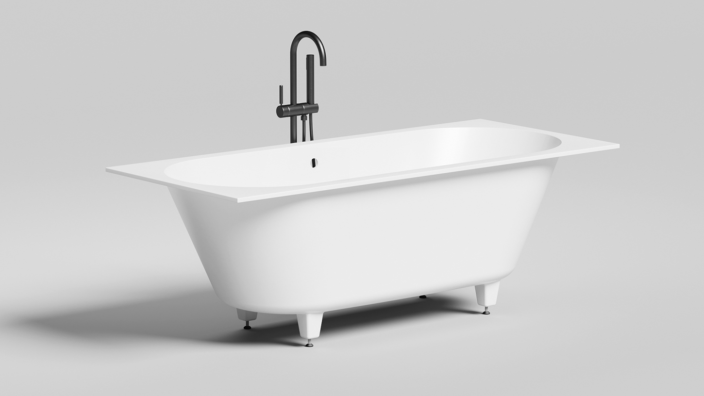 Встраиваемая ORNELLA AXIS 180x80 встраиваемая SALINI 103411G - Вид №11