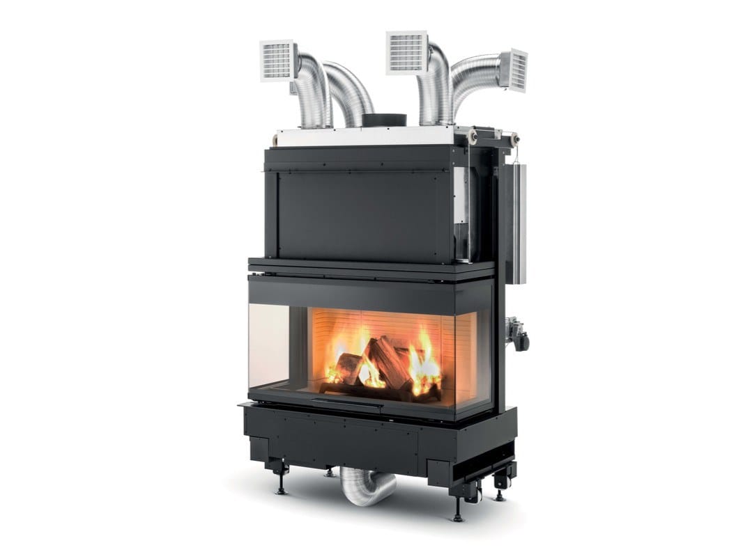 Дровяной камин класса A+с тройным фасадом PALAZZETTI Ecomonoblocco ARCH-00150178 - Вид №1