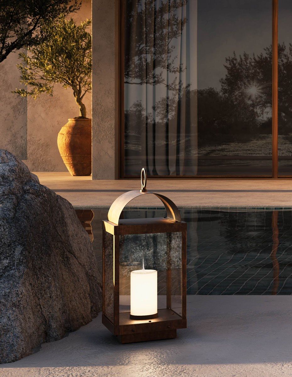 Напольная лампа из латуни Il Fanale фонари ARCH-00072269 - Вид №3