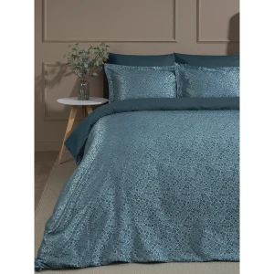 91523553 Комплект постельного белья Buenas Noches 49143, двуспальный, жаккард, синий STLM-1054592