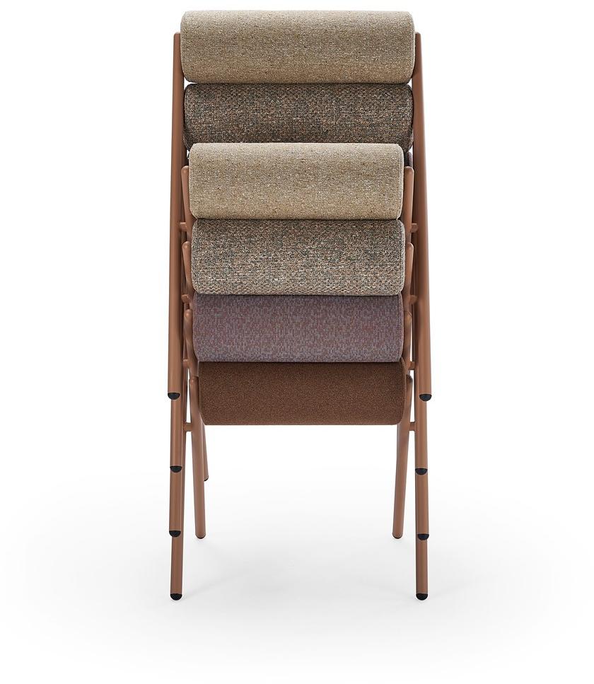 Sancal Стул с цилиндрическими кожаными подушками  349.46.j  - Вид №4