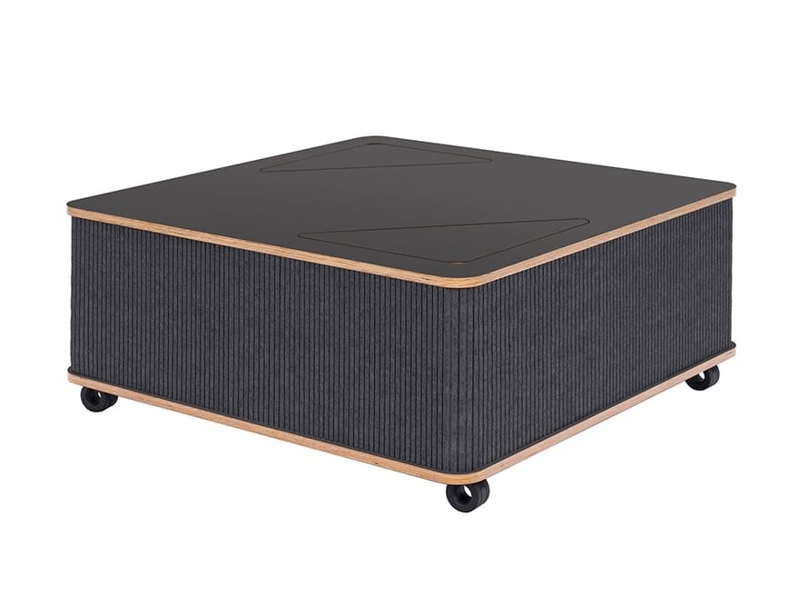 Низкий журнальный столик из войлока с колесами Askia THE CATCHER ARCH-00150503 - Вид №21