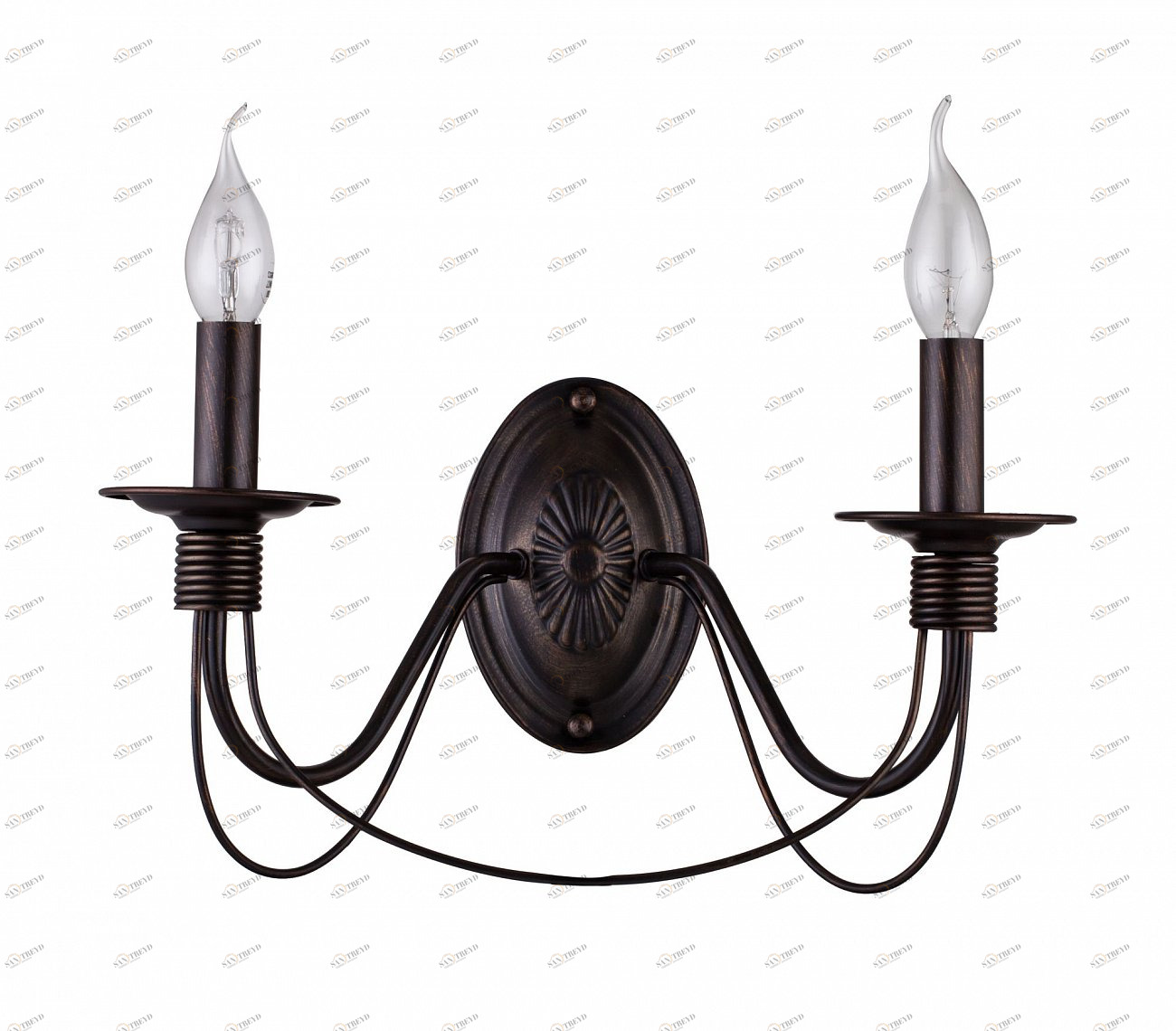 Бра настенное коричневое Velia FR2046-WL-02-BR FREYA CLASSIC 00-3957465 Коричневый