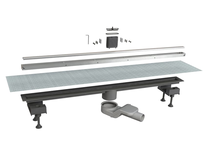 Слив для душа из нержавеющей стали Bonomini Canalissima ARCH-00040486