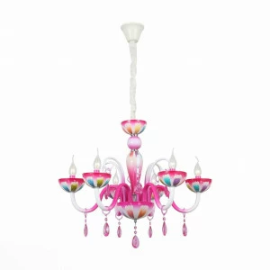 Подвесная люстра ST Luce Tulipano SL818.783.06 ST LUCE ДИЗАЙНЕРСКИЕ, TULIPANO 220487 Разноцветный