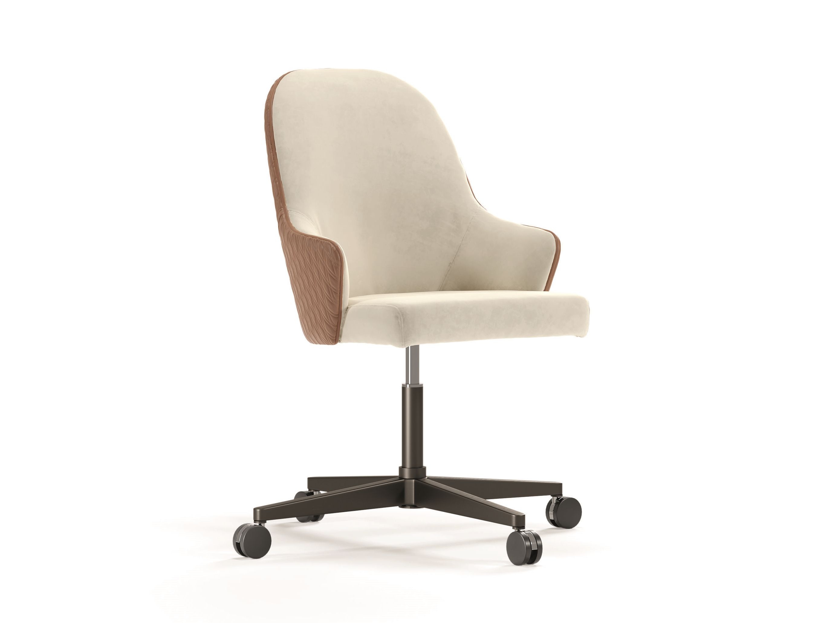 Тканевый регулируемый по высоте рабочий офисный стул с колесами REFLEX Ludwig ARCH-00065679 - Вид №1