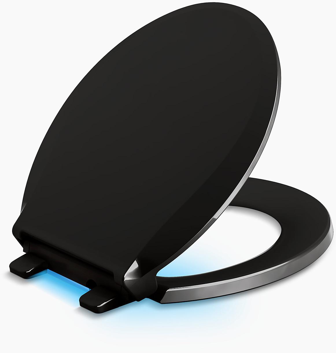 KOHLER Cachet Nightlight Quiet-Close  Круглое переднее сиденье для унитаза K-75758-7 