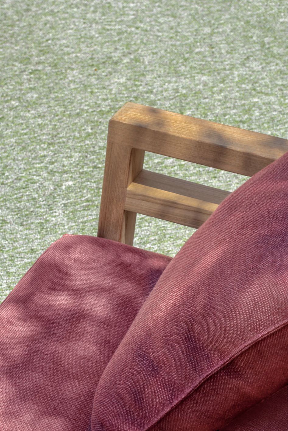 Садовое кресло из тикового дерева с подлокотниками Ethimo Costes ARCH-00118321 - Вид №15