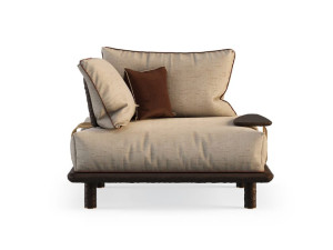 Тканевое садовое кресло